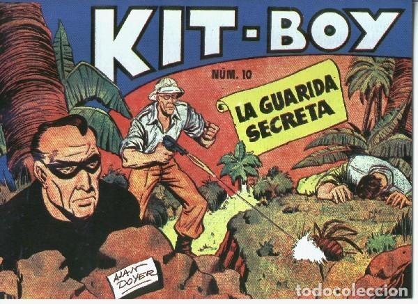 C&oacute;mics: Facsimil: Kit Boy 2a serie, numero 10: La guarida secreta - Alan Doyer - Foto 1