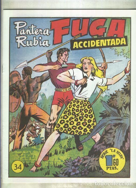 C&oacute;mics: Facsimil: Pantera Rubia: Fuga accidentada - Varios - Foto 1
