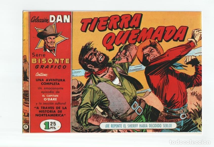 C&oacute;mics: Facsimil: Bisonte Grafico numero 21: Tierra quemada - Varios - Foto 1
