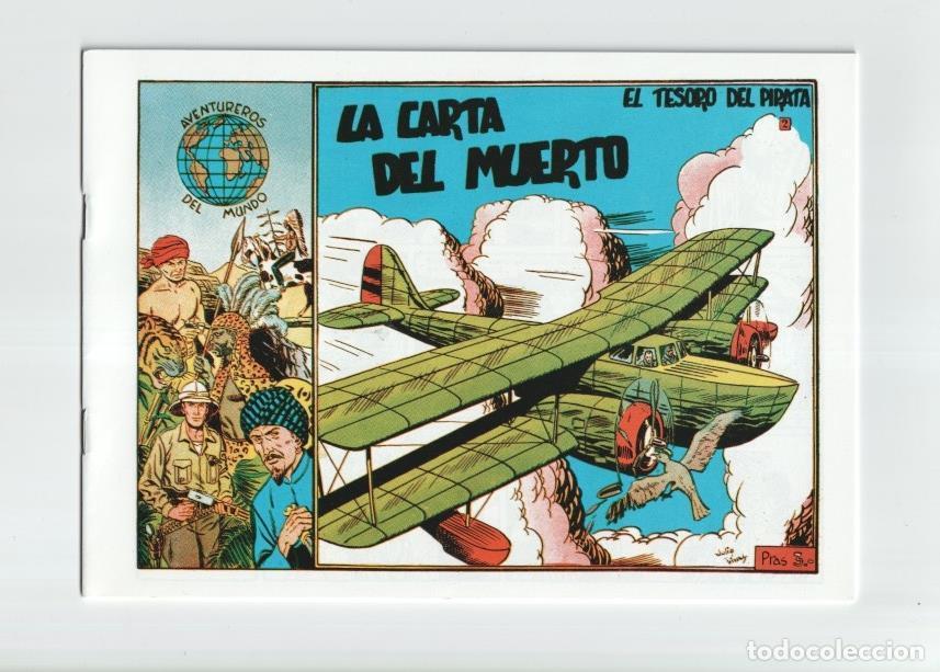 Comics: Facsimil: Aventureros del Mundo numero 2: El Tesoro del pirata: La carta del muerto - Julio Vivas