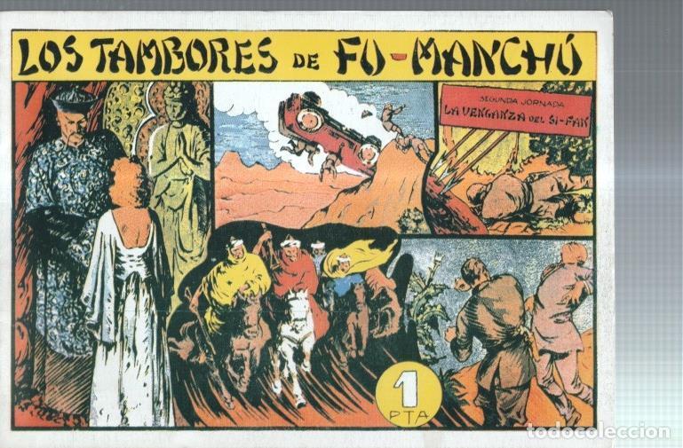 Comics: Facsimil: Los Tambores de Fu Manchu , jornada segunda: La venganza del Si-Fan - Jose Grau