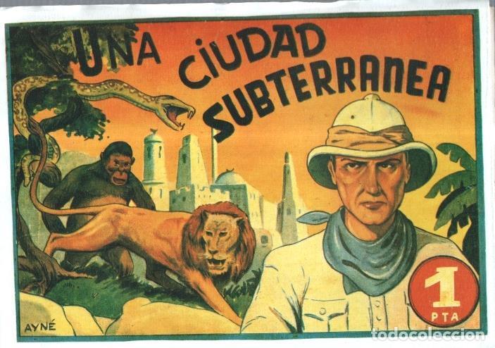 C&oacute;mics: Facsimil: Una ciudad subterranea (dibujo de Ayne) - Varios - Foto 1