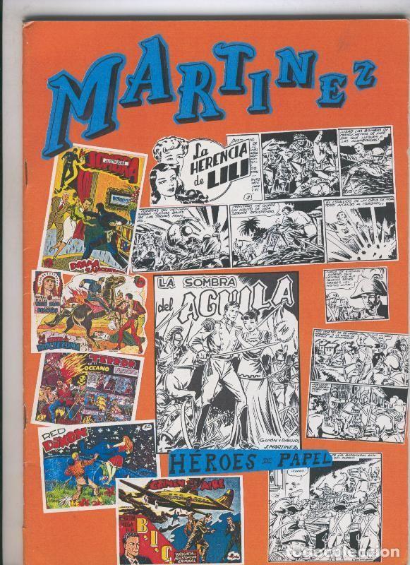 Comics : Album: Heroes de Papel: Martinez Osete numero 04: La herencia de Lili - Martinez Osete