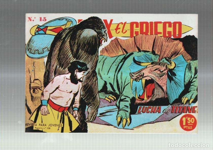 Fumetti: Facsimil: Ayax el Griego numero 15: Lucha de titanes - Jose Luis