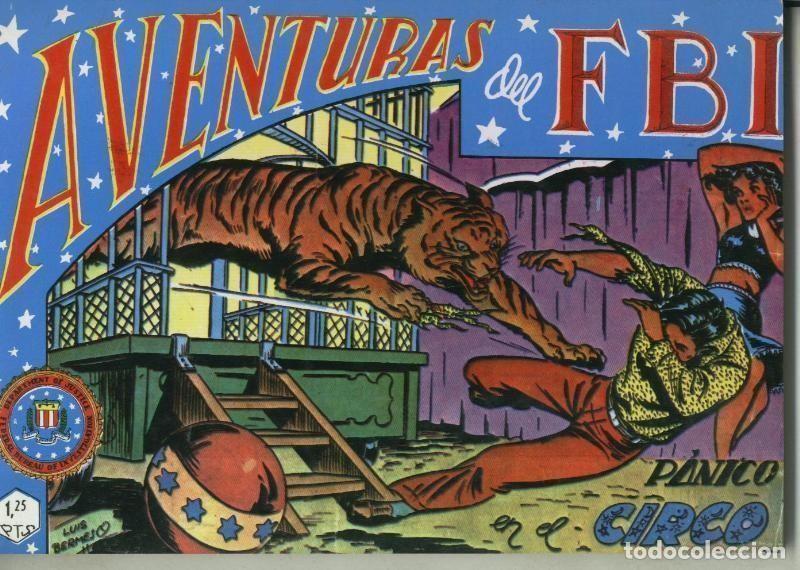 Comics: Facsimil: Aventuras del FBI tomo 4 con los numeros 19 al 24 - Luis Bermejo-Manuel Lopez Blanco