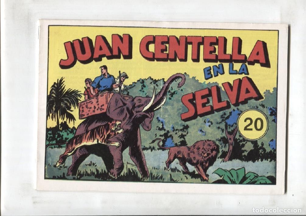 C&oacute;mics: Juan Centella facsimil edicion 2 en 1 numero 20: En la selva - Cossio - Foto 1