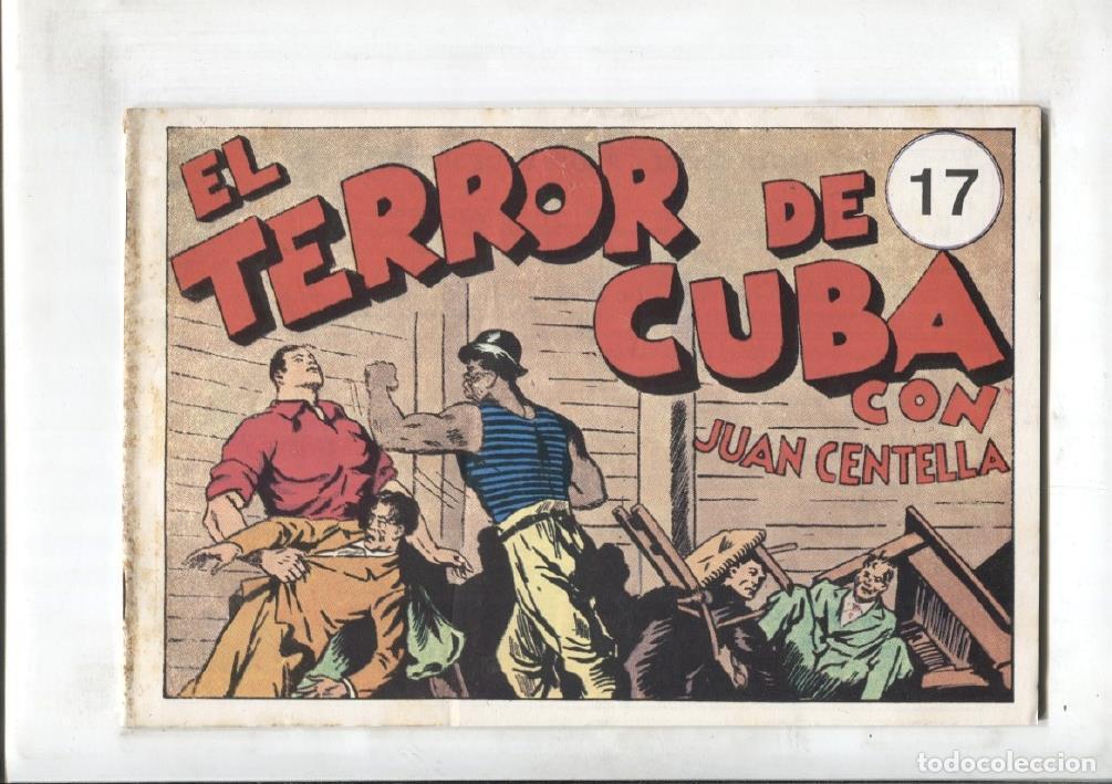 C&oacute;mics: Juan Centella facsimil edicion 2 en 1 numero 17: El terror de Cuba - Cossio - Foto 1
