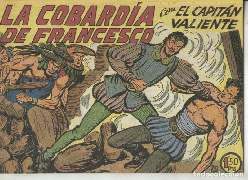 C&oacute;mics: Facsimil: El Capitan Valiente numero 04: La cobardia de Francesco - Manuel Gago - Foto 1