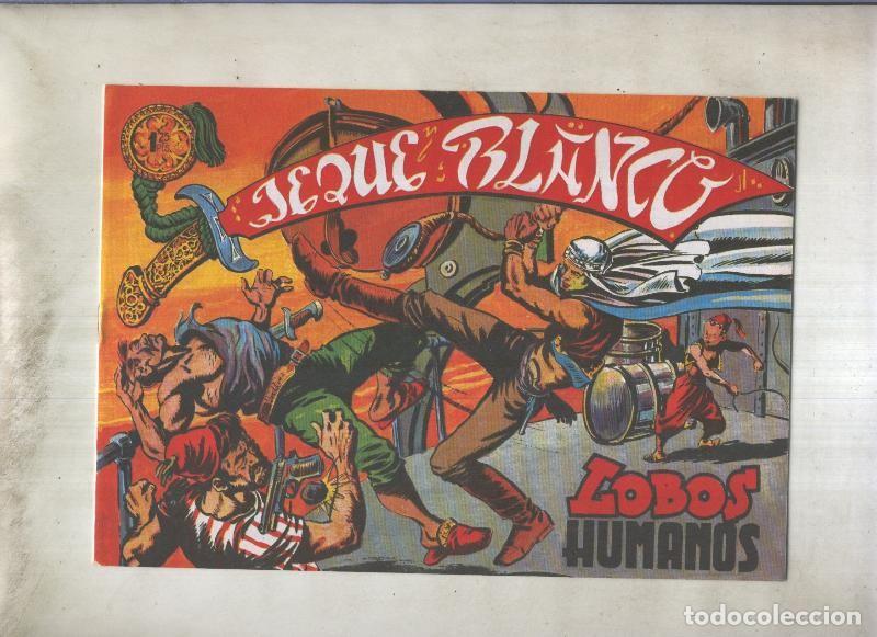 C&oacute;mics: Jeque Blanco facsimil numero 002: Lobos humanos - Laffond - Armando - Foto 1