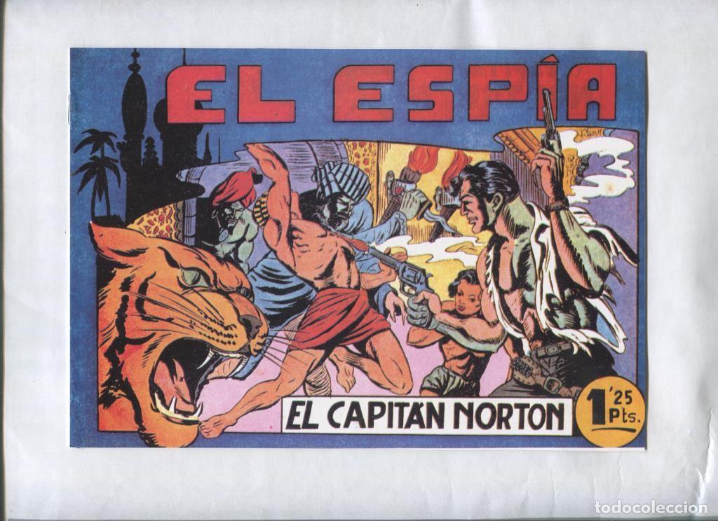 Comics: El Espia facsimil numero 16: El capitan Norton - Jose Ortiz, varios