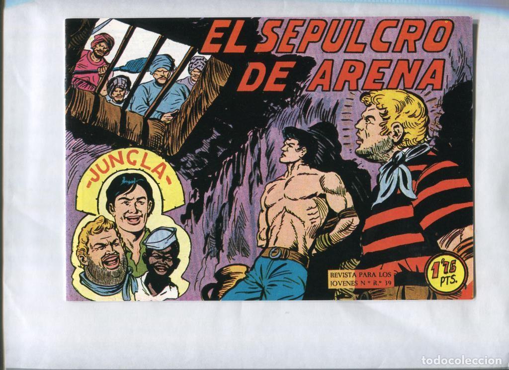 Fumetti: Jungla facsimil numero 24: El sepulcro de arena - Manuel Gago - Jose Ortiz