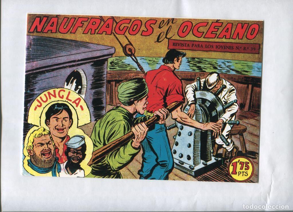 Comics: Jungla facsimil numero 30: Naufragos en el oceano - Manuel Gago - Jose Ortiz