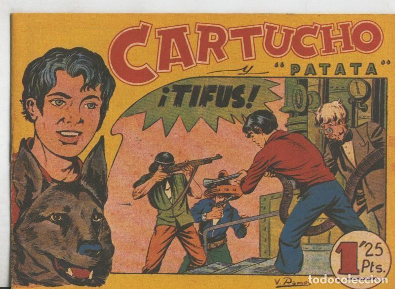 C&oacute;mics: Cartucho y Patata, facsimil numero 22: Tifus - V.Ramos - Foto 1