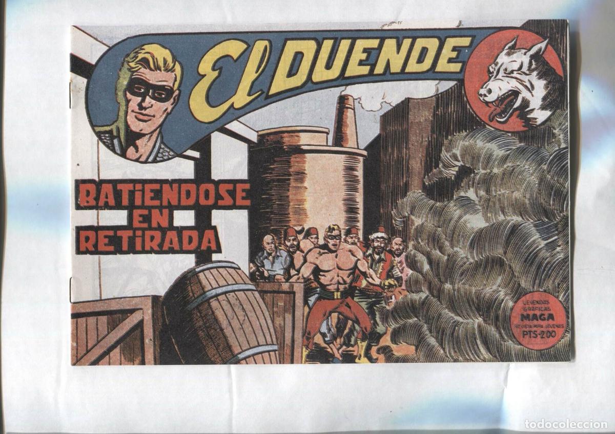 C&oacute;mics: Facsimil: El Duende numero 24: batiendose en retirada - Foto 1