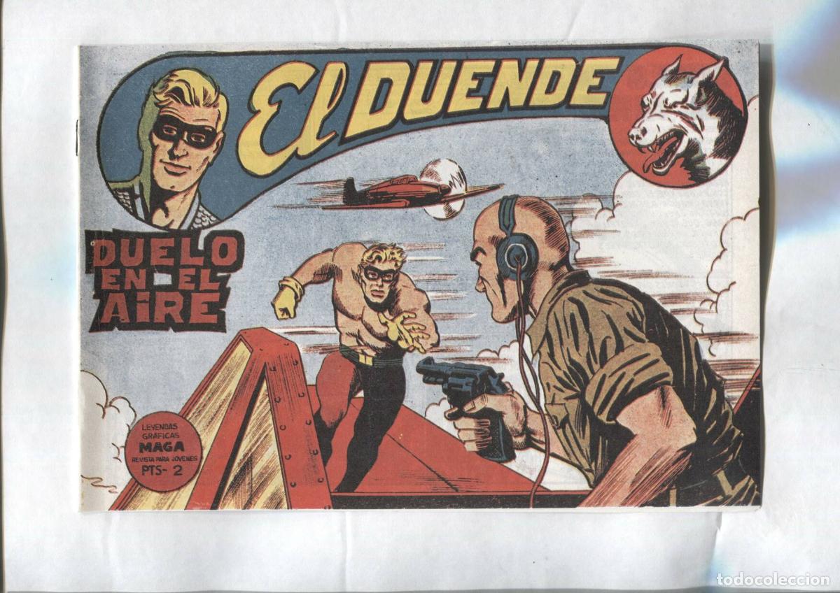 C&oacute;mics: Facsimil: El Duende numero 29: Duelo en el aire - Foto 1