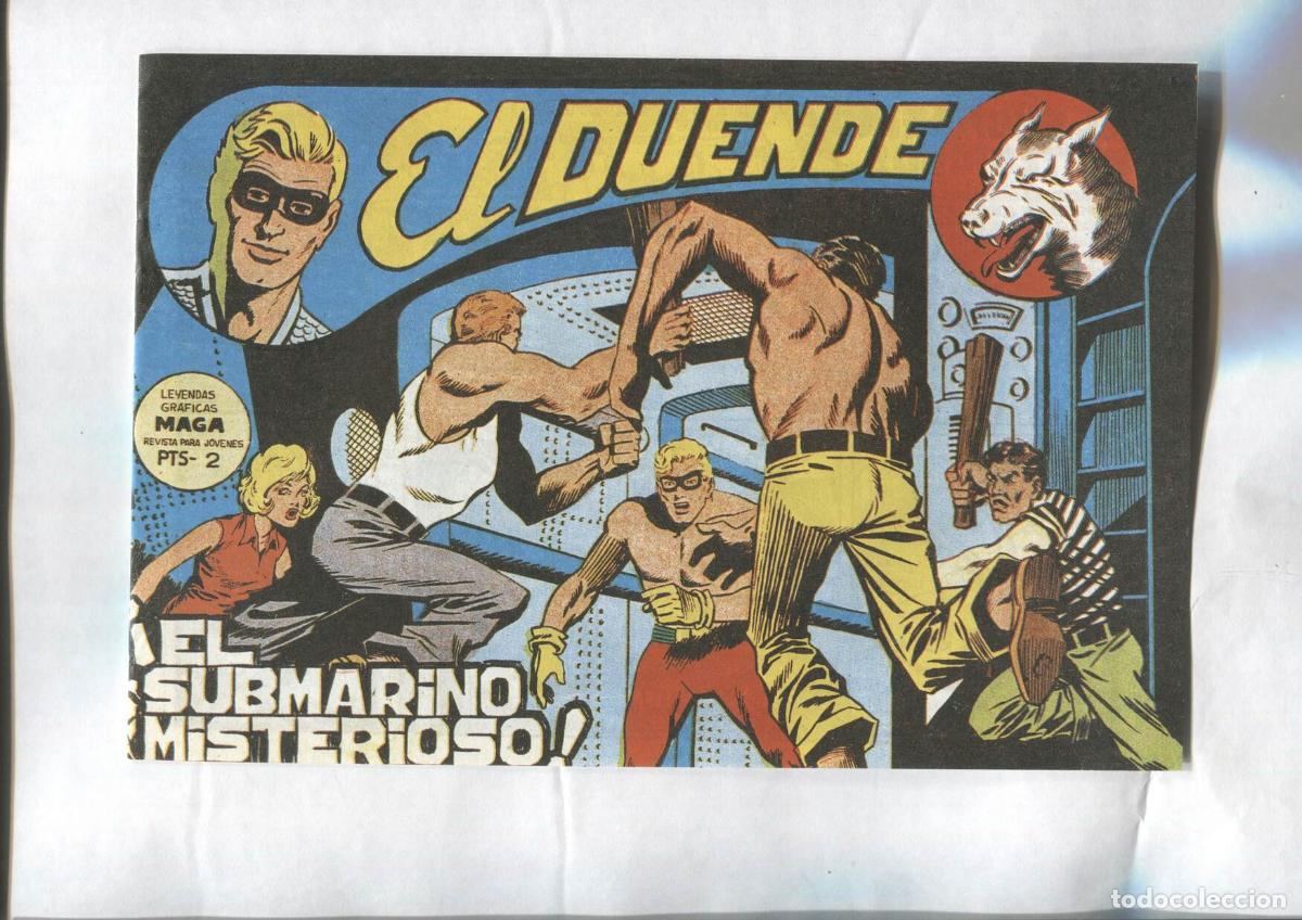 C&oacute;mics: Facsimil: El Duende numero 55: El submarino misterioso - Foto 1