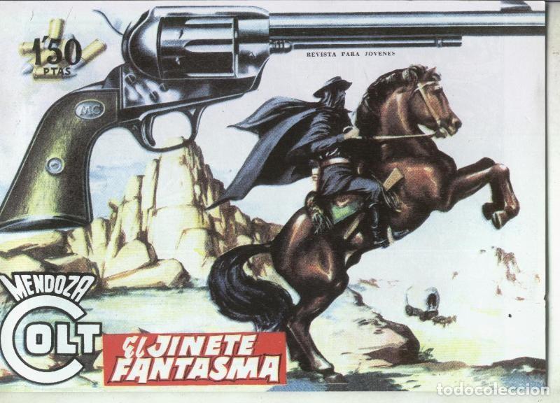 Comics: Mendoza Colt facsimil numero 062: El jinete fantasma - Martin Salvador