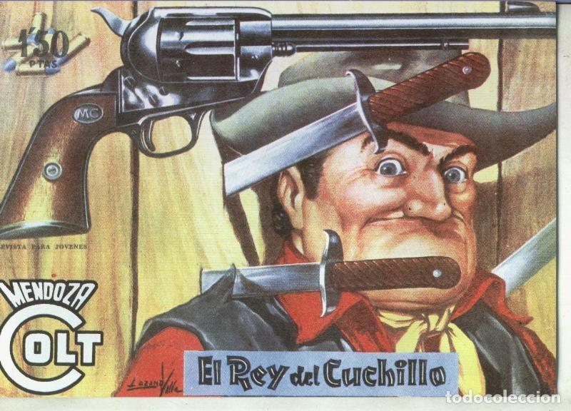 Comics: Mendoza Colt facsimil numero 055: El rey del cuchillo - Martin Salvador