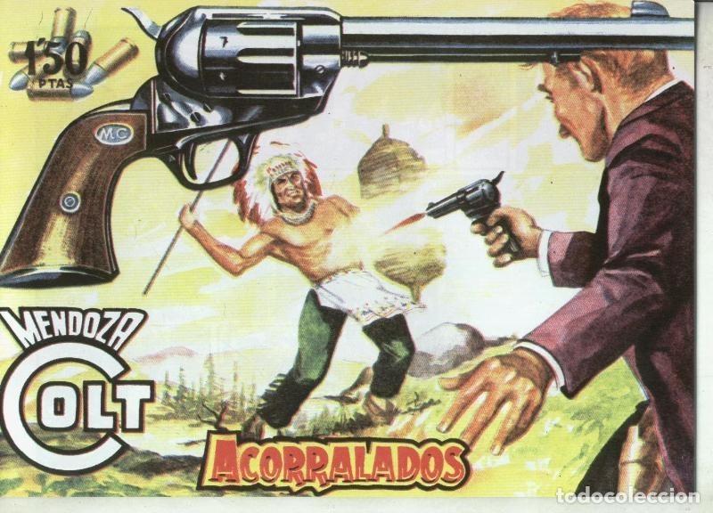 C&oacute;mics: Mendoza Colt facsimil numero 076: Acorralados - Martin Salvador