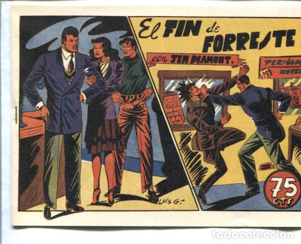 C&oacute;mics: Facsimil: Jim Diamont numero 17: El fin de Forreste - Luis Gago - Foto 1