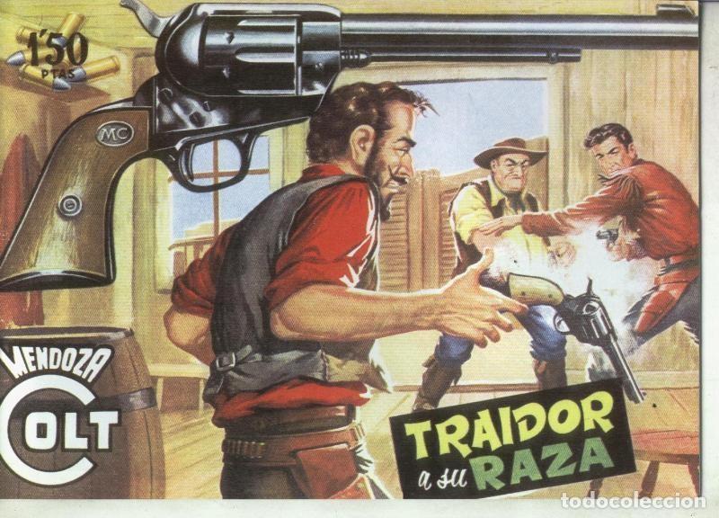 Comics : Mendoza Colt facsimil numero 025: Traidor a su raza - Martin Salvador