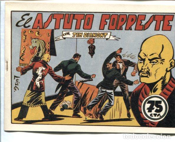 C&oacute;mics: Facsimil: Jim Diamont numero 14: El astuto Forreste - Luis Gago - Foto 1