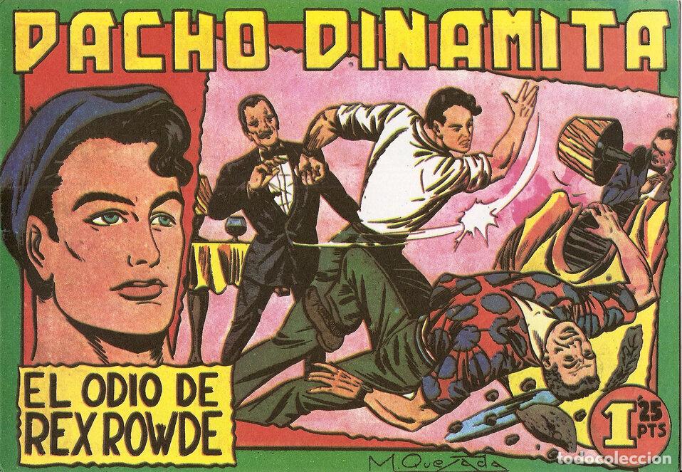 C&oacute;mics: Facsimil: Pacho Dinamita numero 006: El odio de Rex Rowde - Miguel Quesada - Foto 1