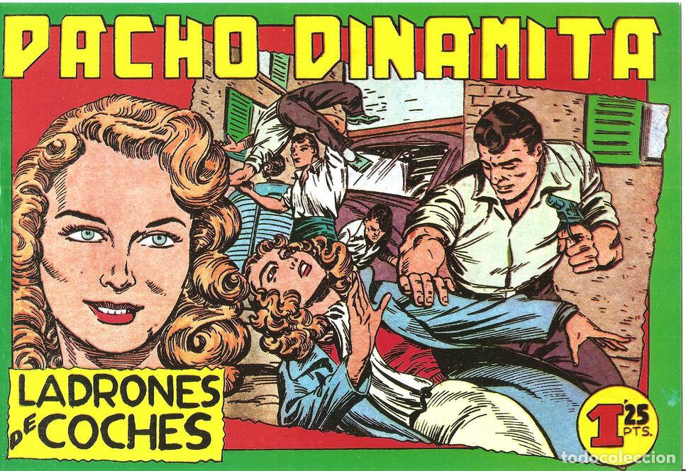 Comics: Facsimil: Pacho Dinamita numero 057: Ladrones de coches - Miguel Quesada