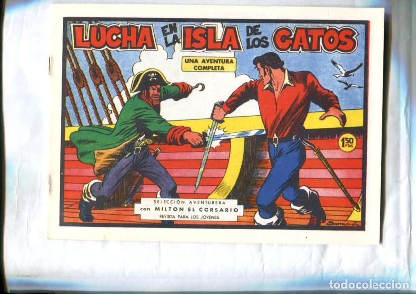 Comics: Facsimil: Milton el Corsario numero 109: Lucha en la isla de los gatos - Va&ntilde;o