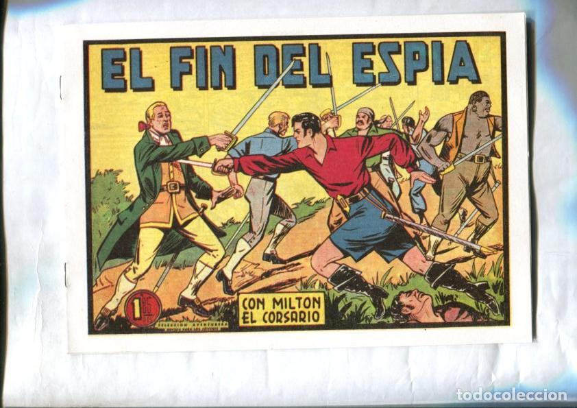 C&oacute;mics: Facsimil: Milton el Corsario numero 021: El fin del espia - Va&ntilde;o - Foto 1