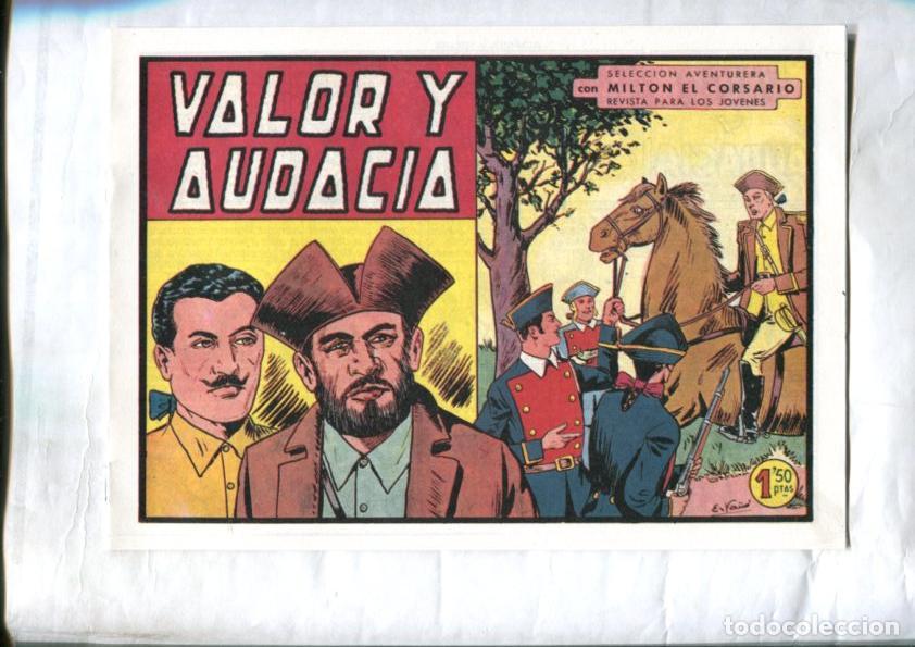 C&oacute;mics: Facsimil: Milton el Corsario numero 032: Valor y audacia - Va&ntilde;o
