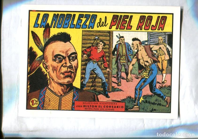 C&oacute;mics: Facsimil: Milton el Corsario numero 054: La nobleza del piel roja - Va&ntilde;o