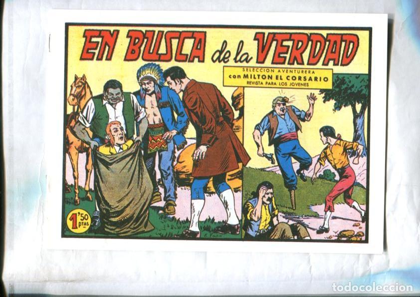 C&oacute;mics: Facsimil: Milton el Corsario numero 059: En busca de la verdad - Va&ntilde;o - Foto 1