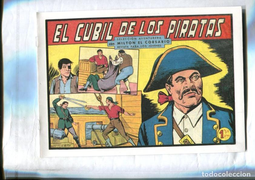 Comics: Facsimil: Milton el Corsario numero 034: El cubil de los piratas - Va&ntilde;o
