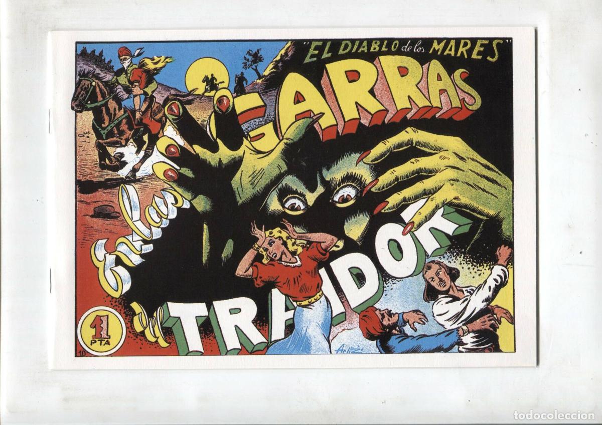C&oacute;mics: Facsimil: El Diablo de los Mares numero 10: En las garras del traidor - Ferrando - Foto 1
