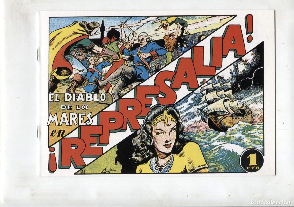 C&oacute;mics: Facsimil: El Diablo de los Mares numero 23: Represalia - Ferrando - Foto 1