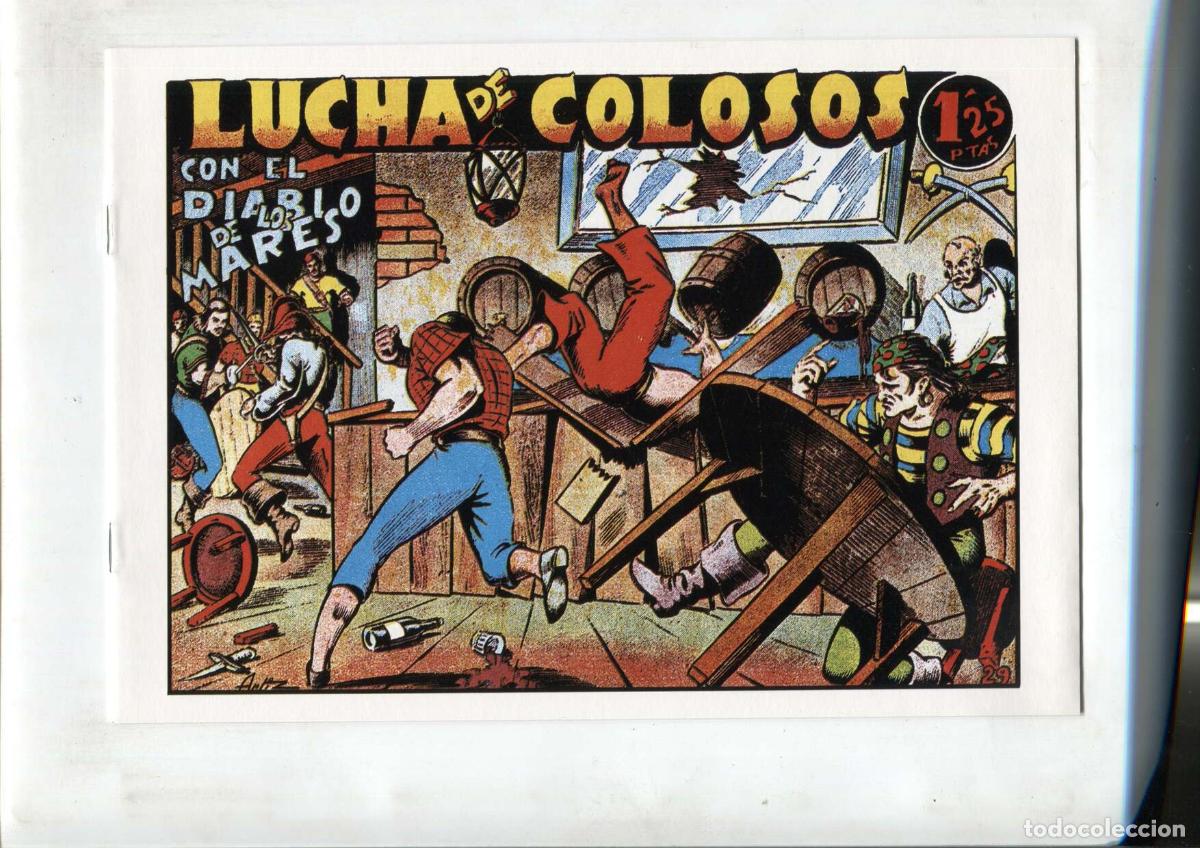 C&oacute;mics: Facsimil: El Diablo de los Mares numero 29: Lucha de colosos - Ferrando - Foto 1