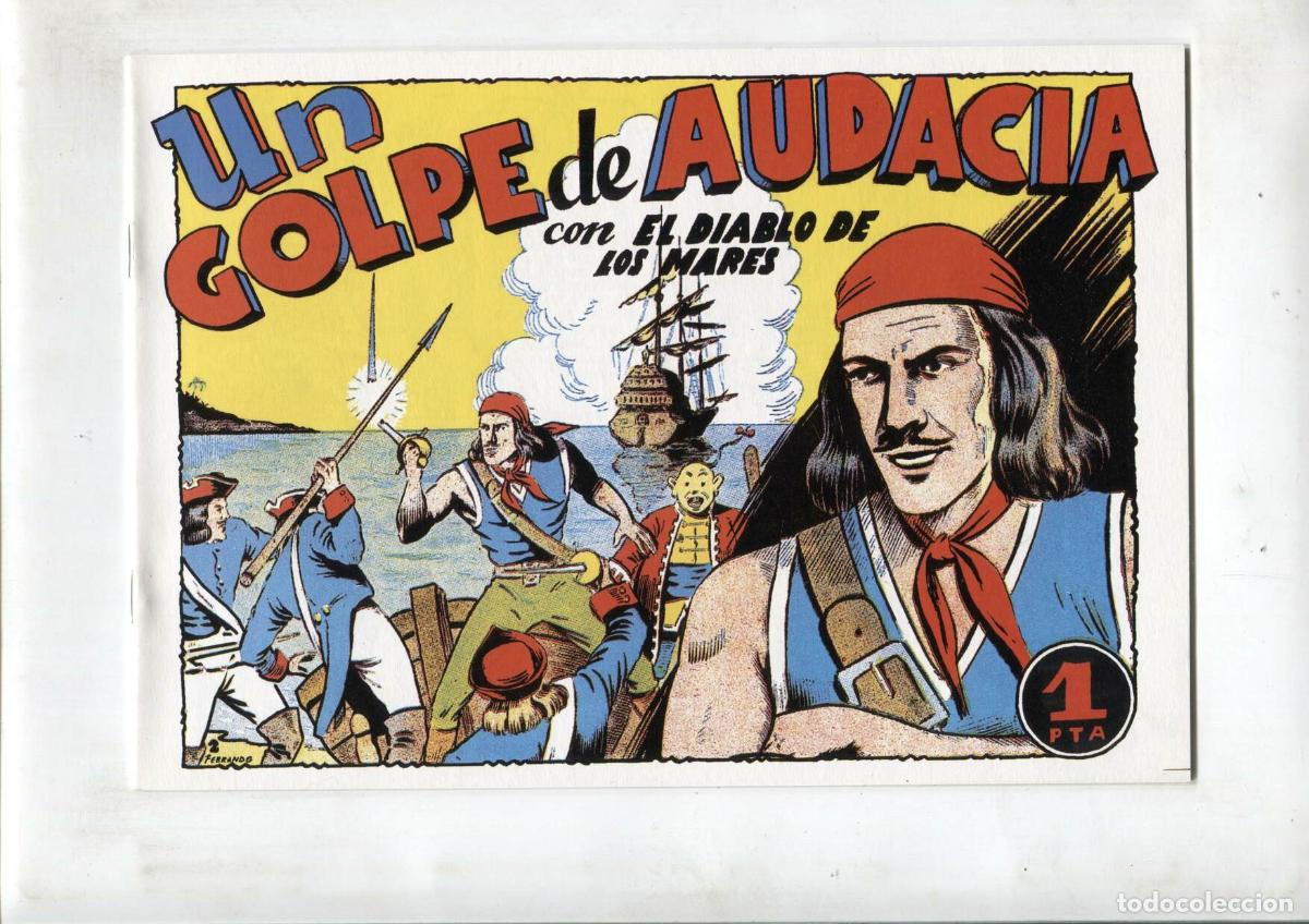 C&oacute;mics: Facsimil: El Diablo de los Mares numero 02: Un golpe de audacia - Ferrando - Foto 1
