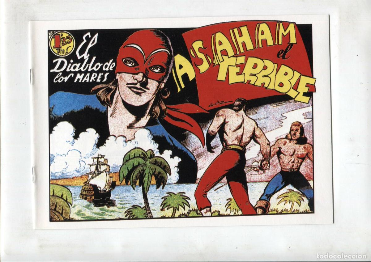 C&oacute;mics: Facsimil: El Diablo de los Mares numero 34: Asaham el terrible - Ferrando - Foto 1