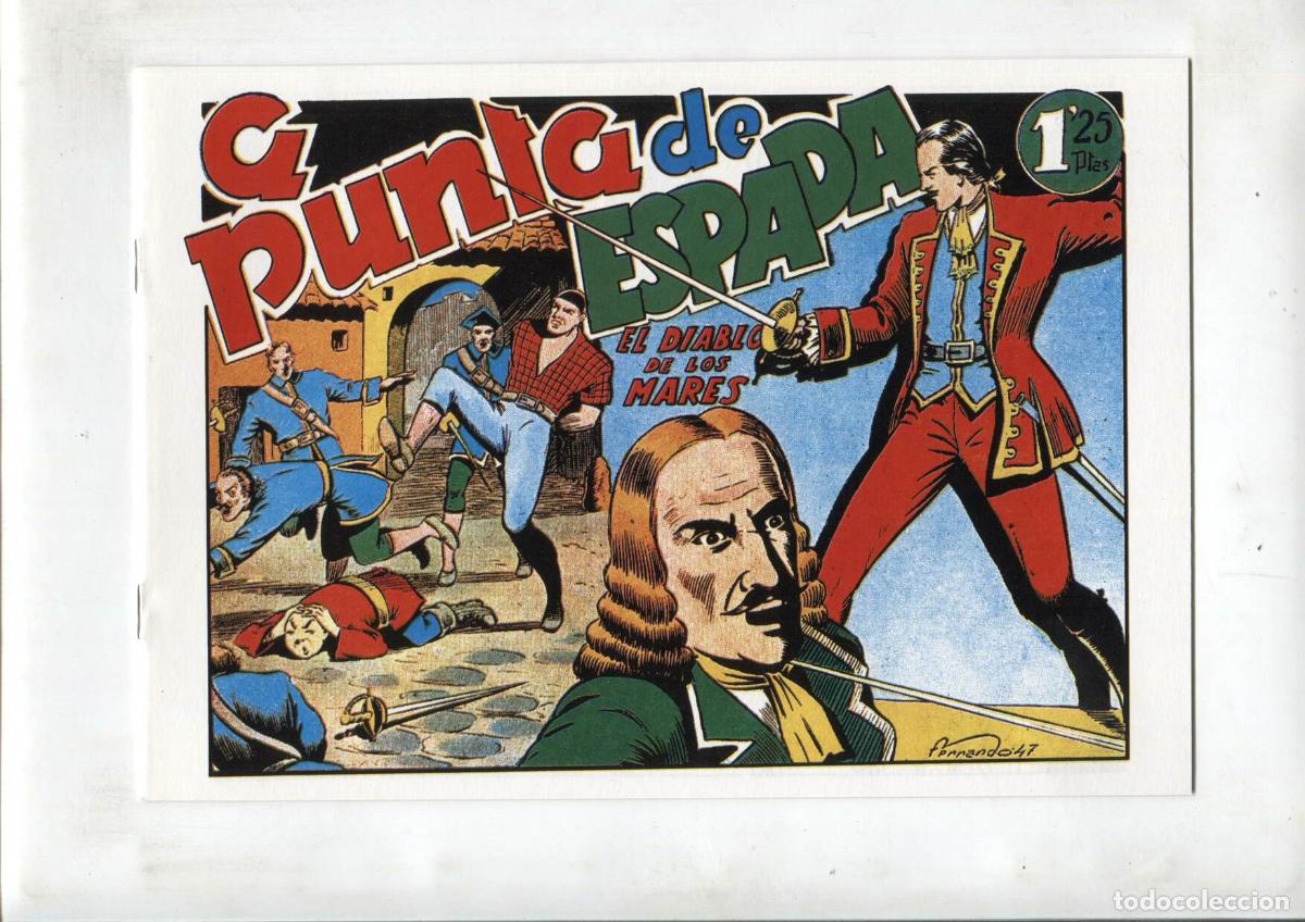 C&oacute;mics: Facsimil: El Diablo de los Mares numero 47: A punta de espada - Ferrando - Foto 1