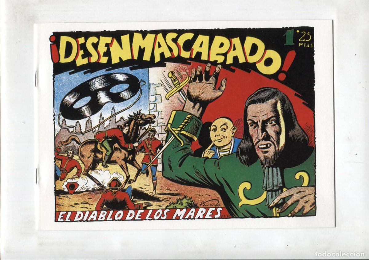 C&oacute;mics: Facsimil: El Diablo de los Mares numero 52: Desenmascarado - Ferrando - Foto 1