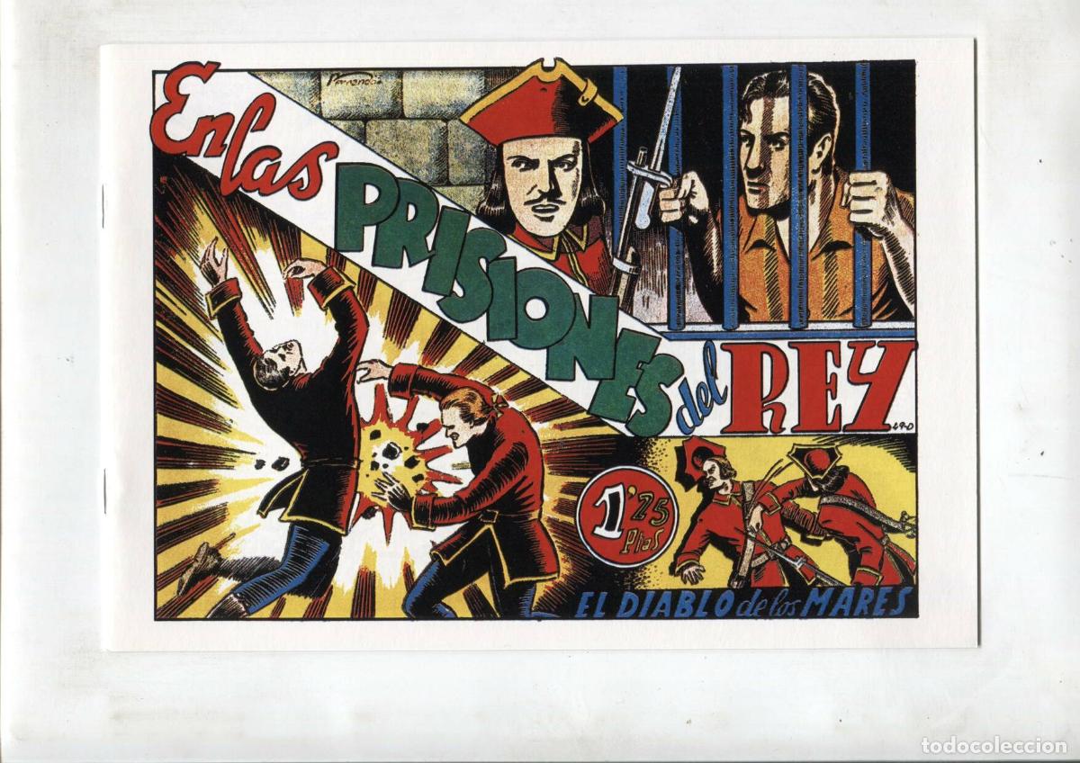 C&oacute;mics: Facsimil: El Diablo de los Mares numero 49: En las prisiones del rey - Ferrando - Foto 1