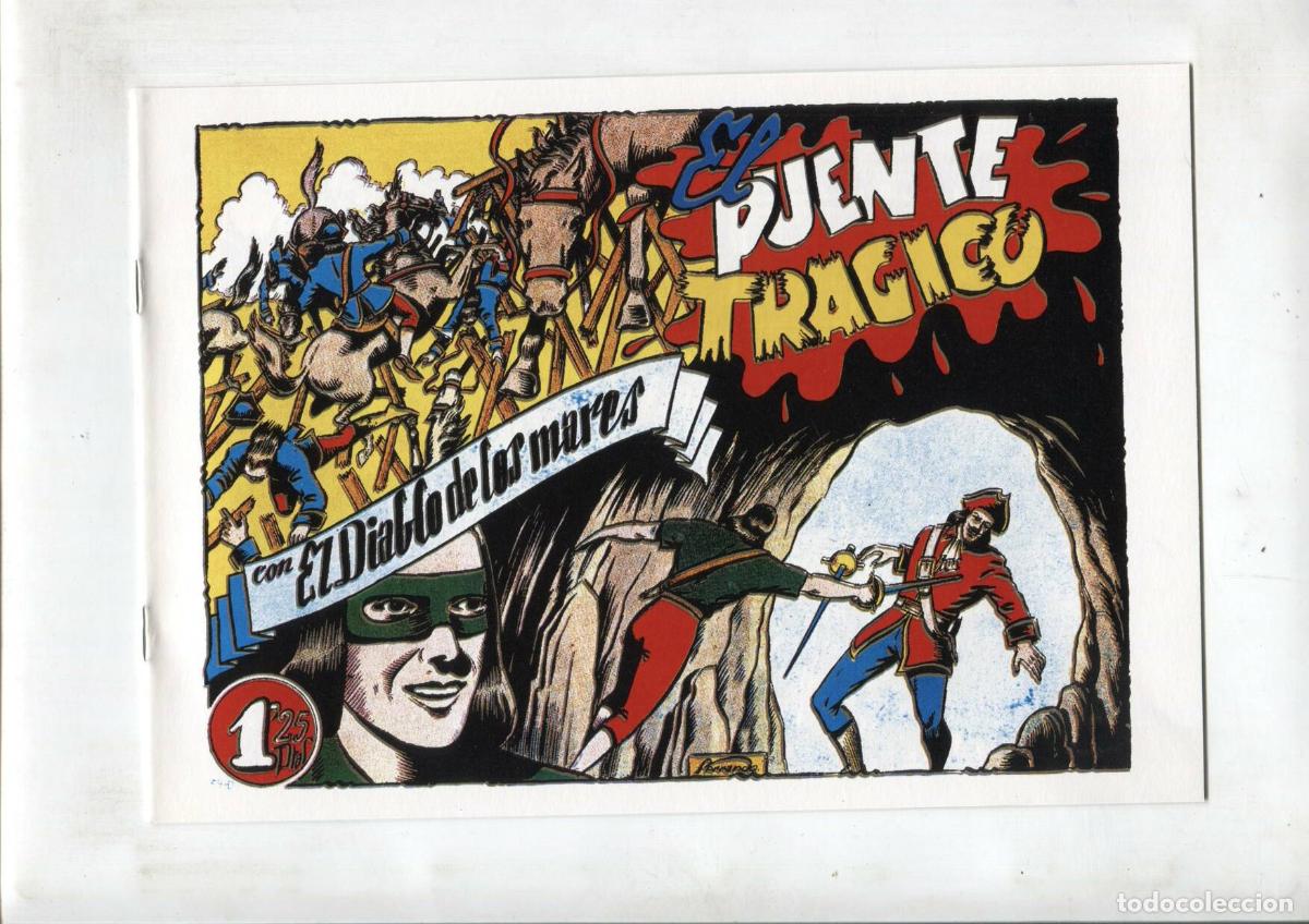 C&oacute;mics: Facsimil: El Diablo de los Mares numero 59: el puente tragico - Ferrando - Foto 1