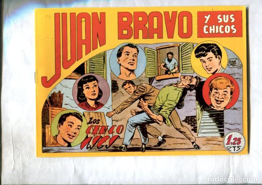 C&oacute;mics: Facsimil: Juan Bravo y sus chicos numero 12: Los cinco ases - Jose Ortiz