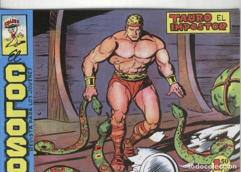 Comics: Facsimil: El Coloso numero 26: Tauro el impostor - Manuel Lopez Blanco