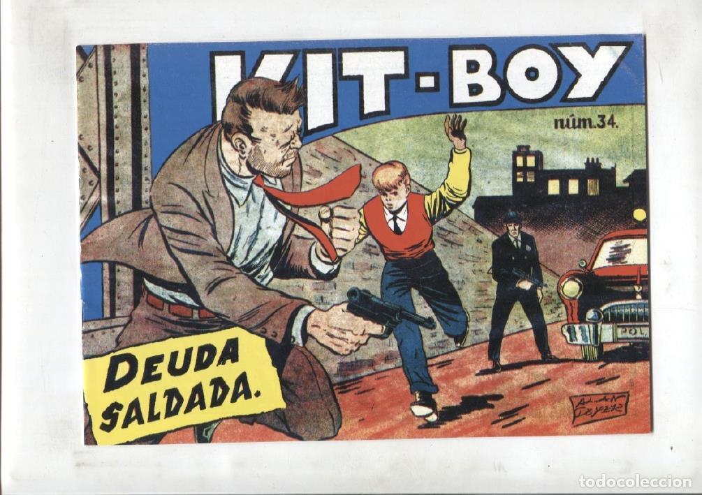 C&oacute;mics: Facsimil: Kit Boy 2a serie, numero 34: Deuda saldada - Alan Doyer - Foto 1