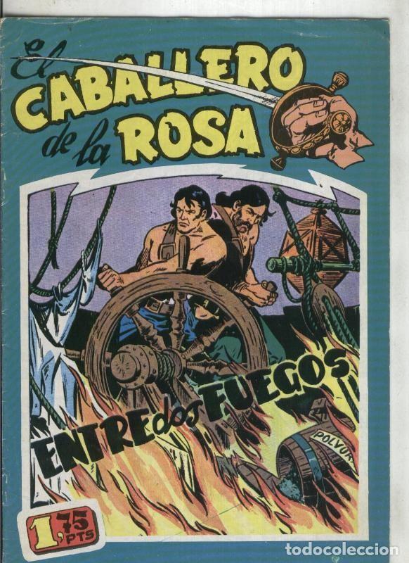Fumetti: El caballero de la rosa numero 5: Entre dos fuegos - Leopoldo Ortiz