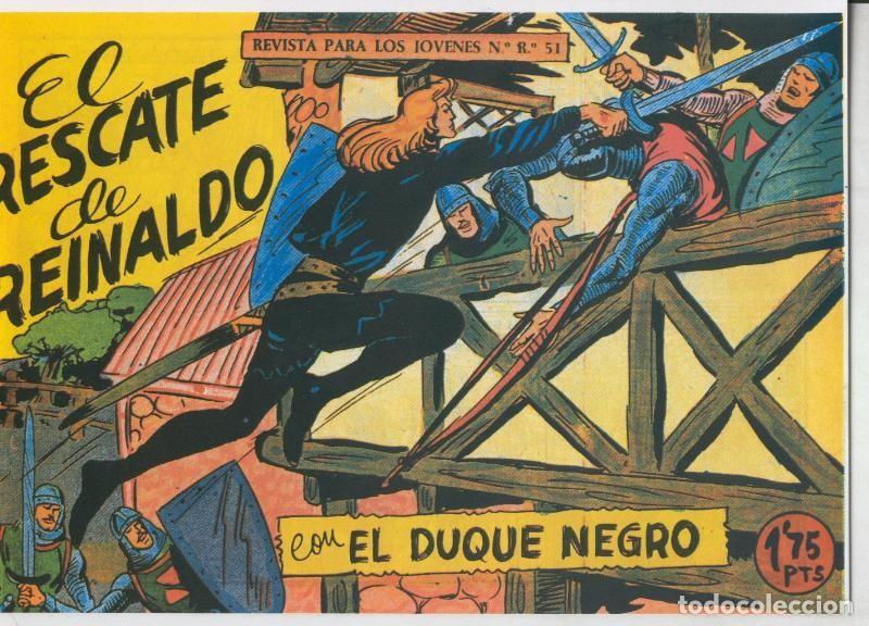 C&oacute;mics: El Duque Negro facsimil numero 21: El rescate de Reinaldo - Manuel Gago - Foto 1