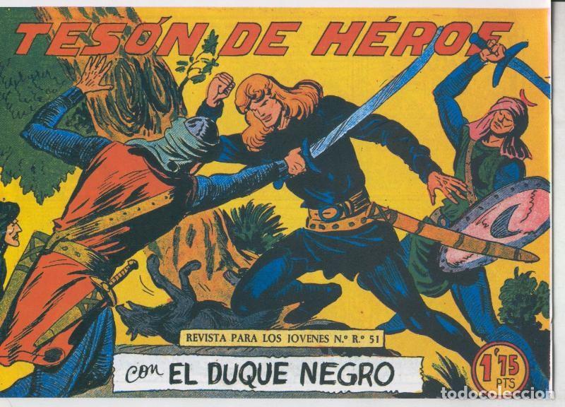 C&oacute;mics: El Duque Negro facsimil numero 15: Teson de heroe - Manuel Gago - Foto 1