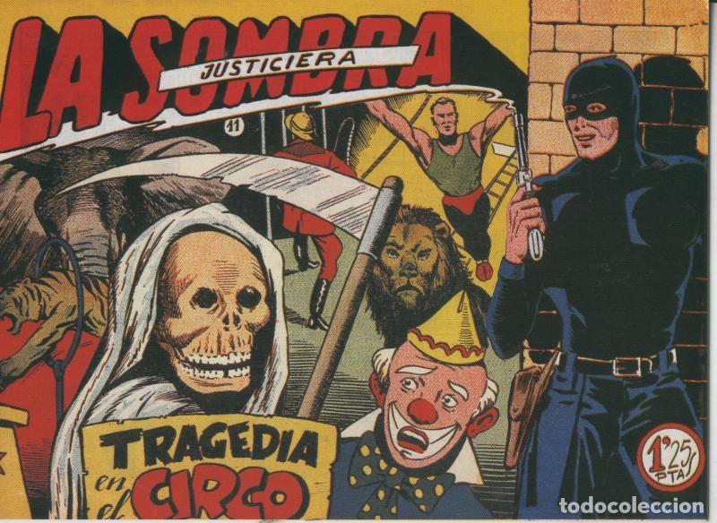 Fumetti: Facsimil: La sombra justiciera numero 11: Tragedia en el circo - Varios